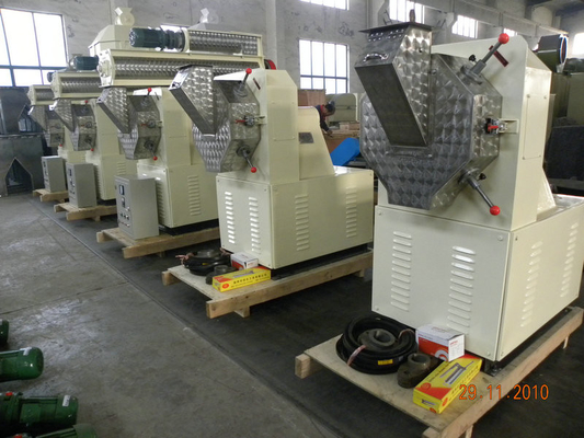 CE Economic Double Motor Link Ring Die Pellet Feed Pellet Machine Without Oil Leak