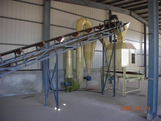 2 - 8mm 3 - 4 t/h Straw Powder Biomass Pellet Organic Fertilizer Production Line HKJ40F