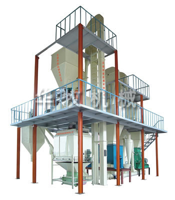 HKJ su ordinazione di poteri 1 - 2 linea acquatica HKJ25 di produzione di mangimi del pollame della pallina del t/h