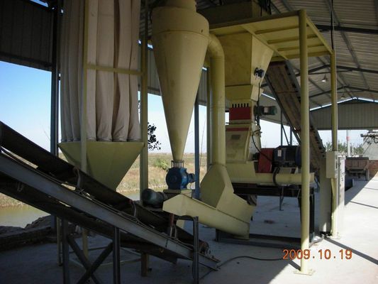 Polvere che granula, linea di produzione di raffreddamento del fertilizzante organico HKJ40F del concime animale